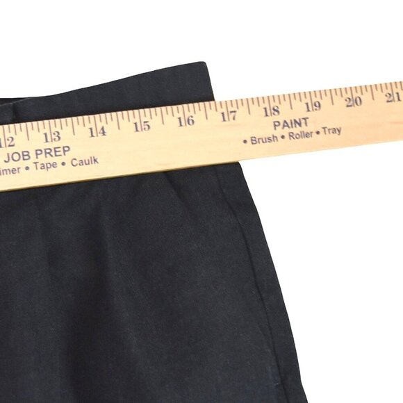 *Flaw* Saints Women Pants 32 Tallis Trouser Charcoal Wool Blend Tapered Ankle - Picture 6 of 10